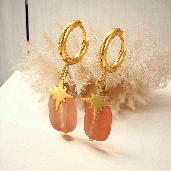 Boucles d’oreilles Stellrose