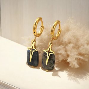 Boucles d’oreilles Marine