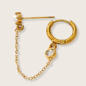 Boucle d’oreille Chaînette