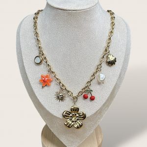 Collier fleur de cerisier