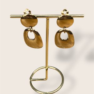 Boucles d’oreilles Martelé