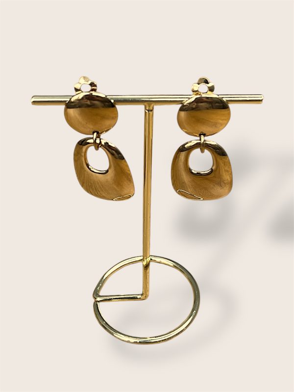 Boucles d’oreilles Martelé