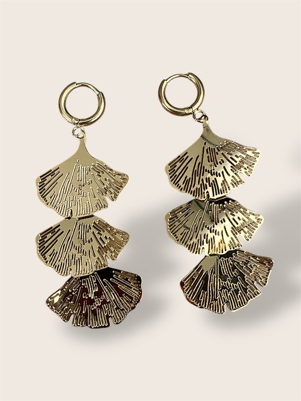 Boucles d’oreilles Biloba – Image 2