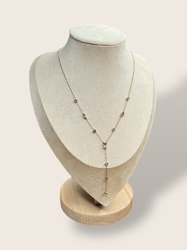 Collier Pluie de strass